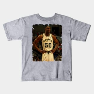 David Robinson - Vintage Design Of Basketball Kids T-Shirt